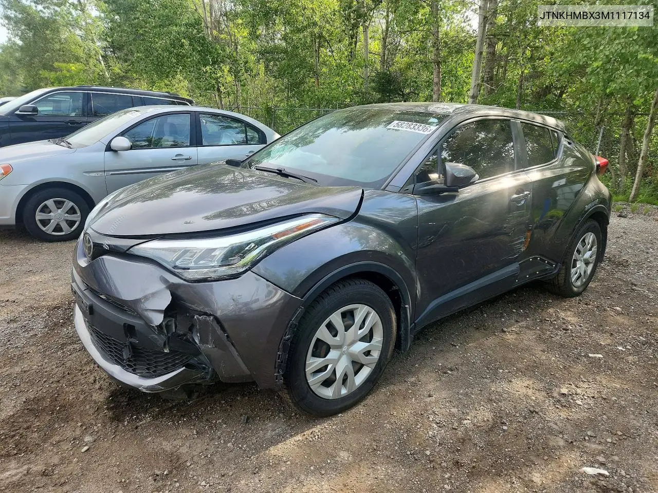 2021 Toyota C-Hr Le VIN: JTNKHMBX3M1117134 Lot: 58283336