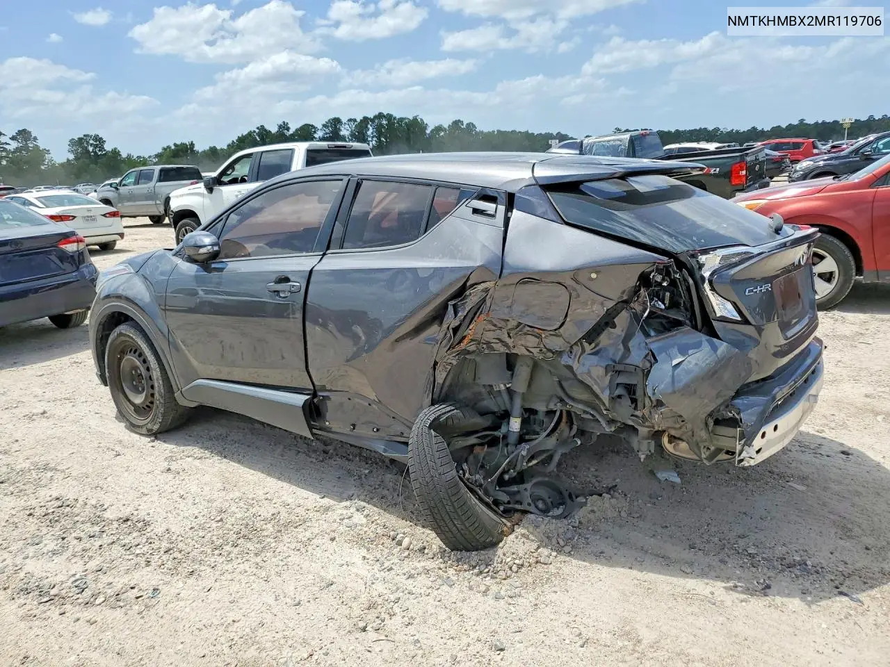 2021 Toyota C-Hr Le VIN: NMTKHMBX2MR119706 Lot: 58287746