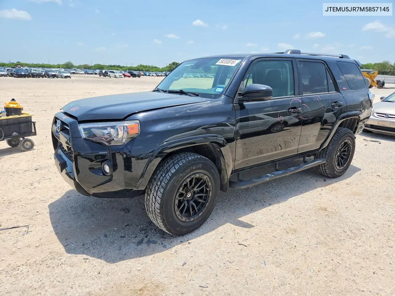 2021 Toyota 4Runner Sr5 VIN: JTEMU5JR7M5857145 Lot: 58330816