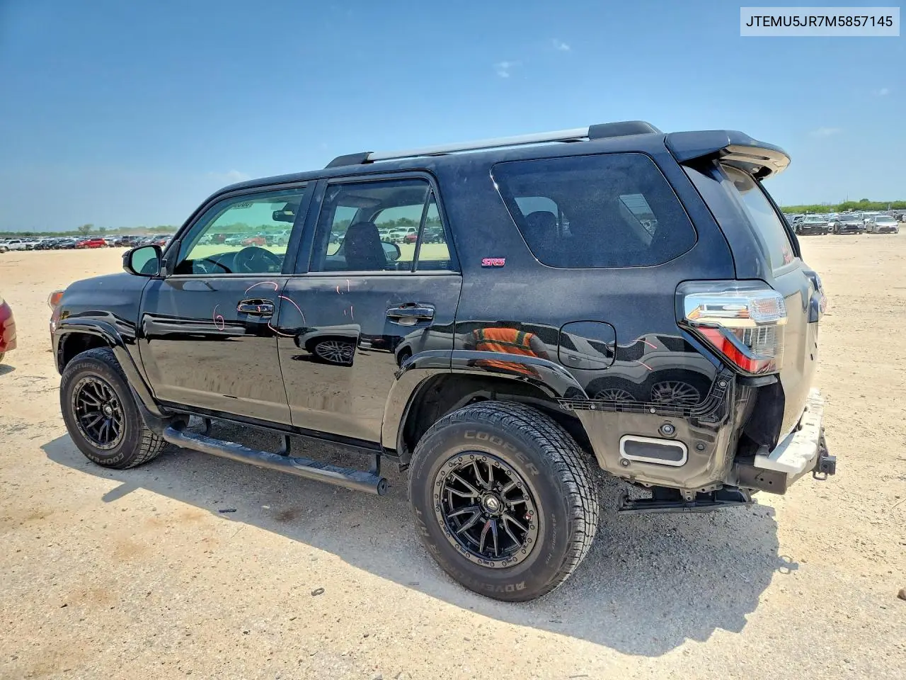 2021 Toyota 4Runner Sr5 VIN: JTEMU5JR7M5857145 Lot: 58330816