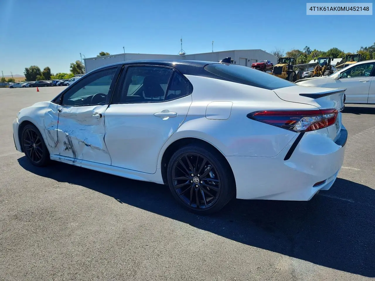 2021 Toyota Camry Xse VIN: 4T1K61AK0MU452148 Lot: 58649946