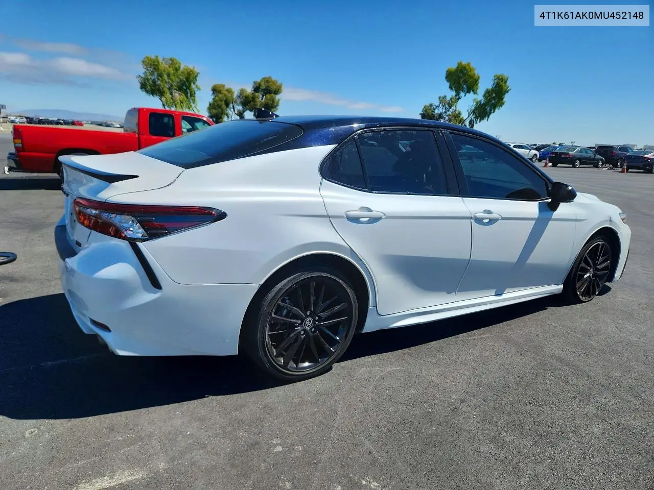 2021 Toyota Camry Xse VIN: 4T1K61AK0MU452148 Lot: 58649946