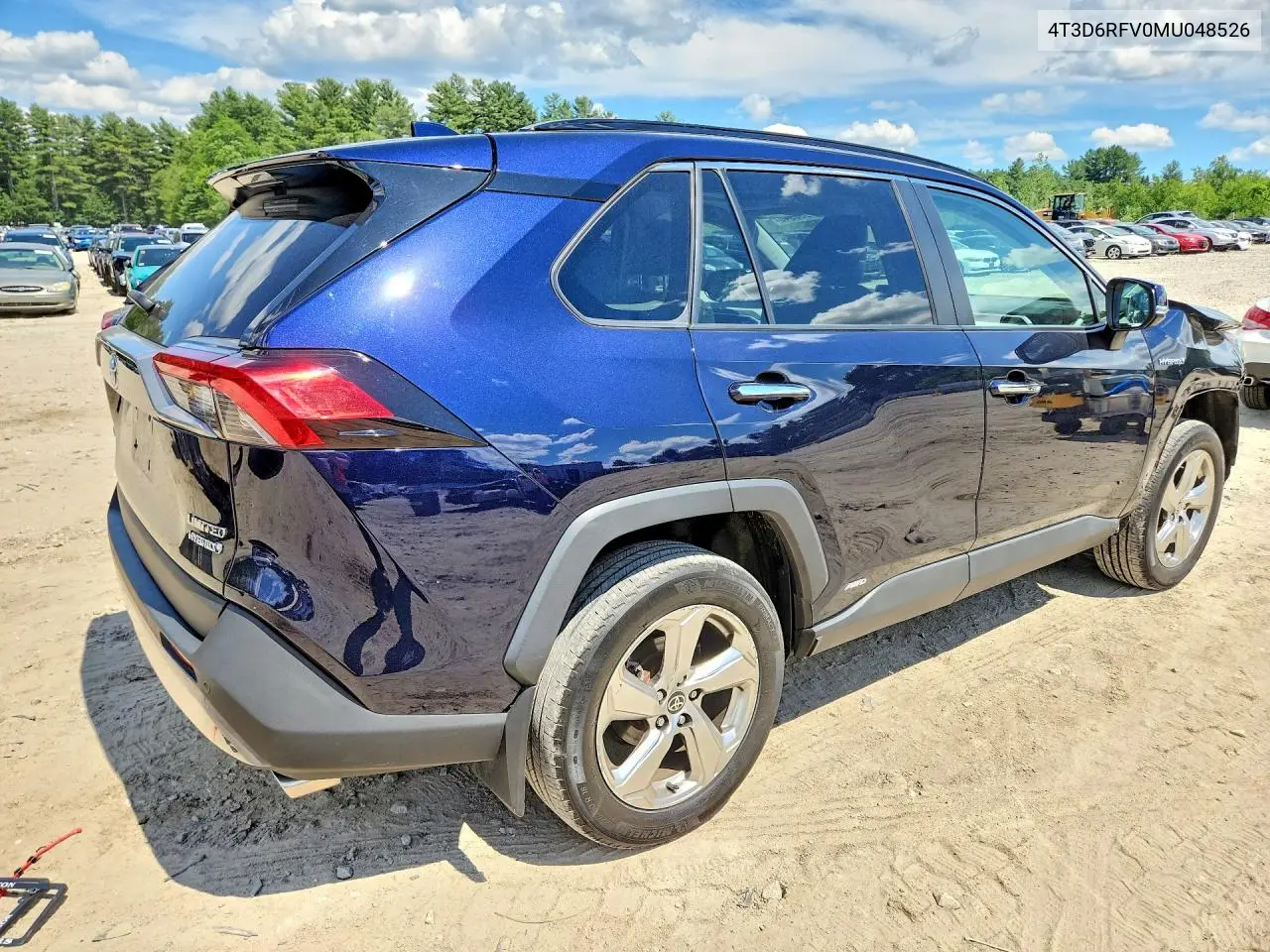 2021 Toyota Rav4 Limited VIN: 4T3D6RFV0MU048526 Lot: 58693946