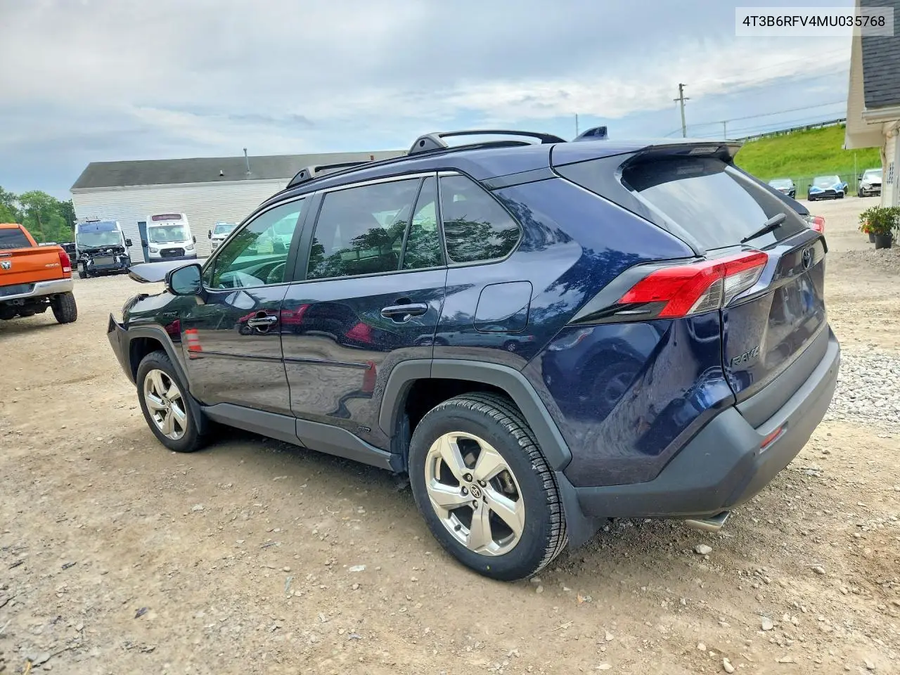 2021 Toyota Rav4 Hybrid Xle Premium VIN: 4T3B6RFV4MU035768 Lot: 58969356