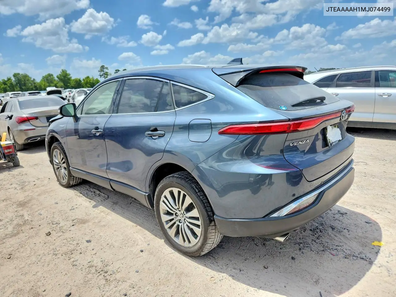 2021 Toyota Venza Xle VIN: JTEAAAAH1MJ074499 Lot: 59011796