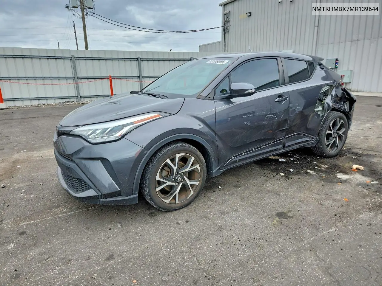 2021 Toyota C-Hr Xle VIN: NMTKHMBX7MR139644 Lot: 59589066