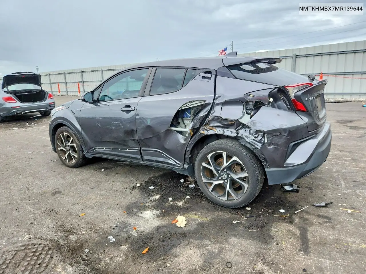 2021 Toyota C-Hr Xle VIN: NMTKHMBX7MR139644 Lot: 59589066