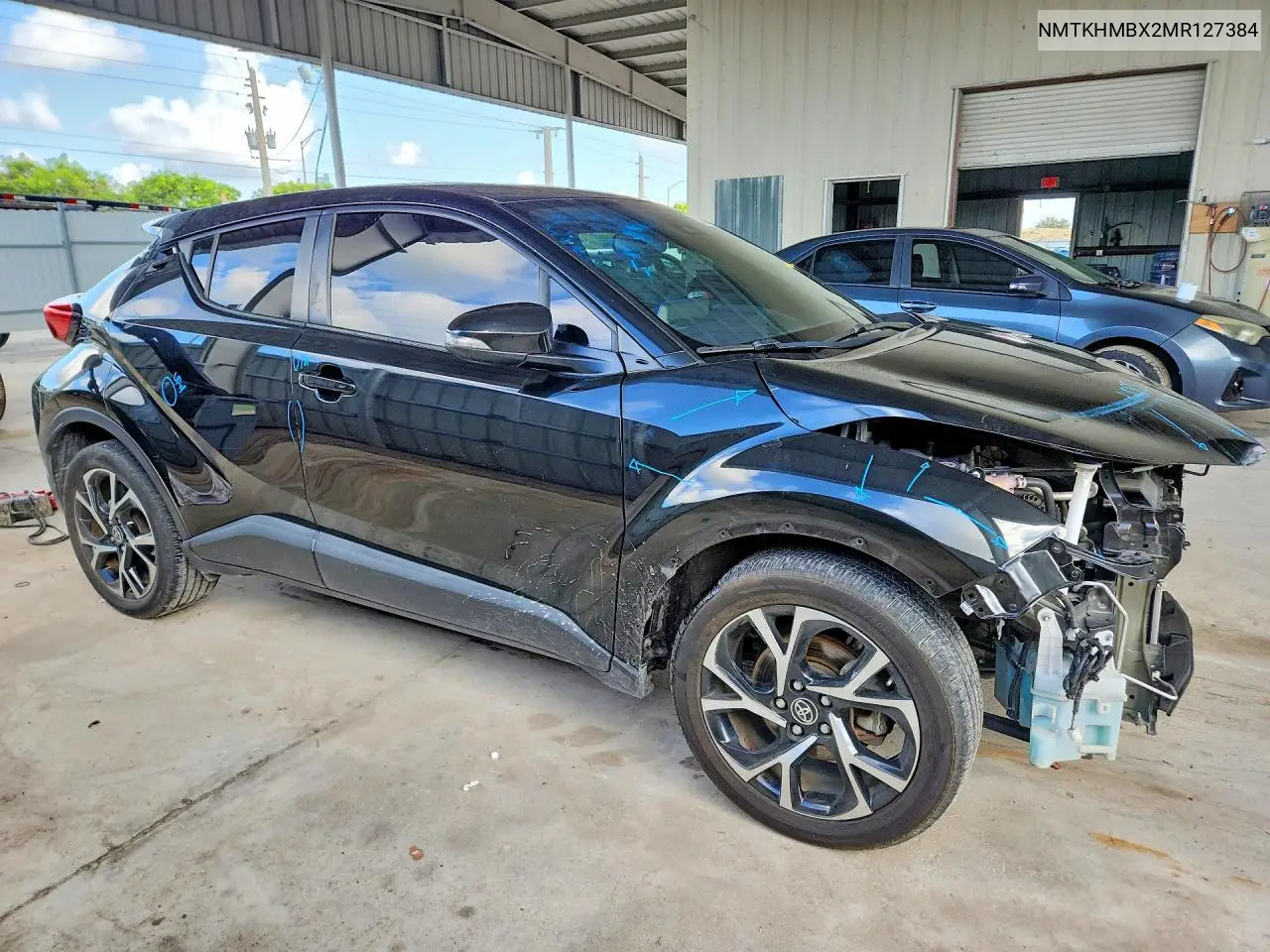 2021 Toyota C-Hr Xle VIN: NMTKHMBX2MR127384 Lot: 59814126