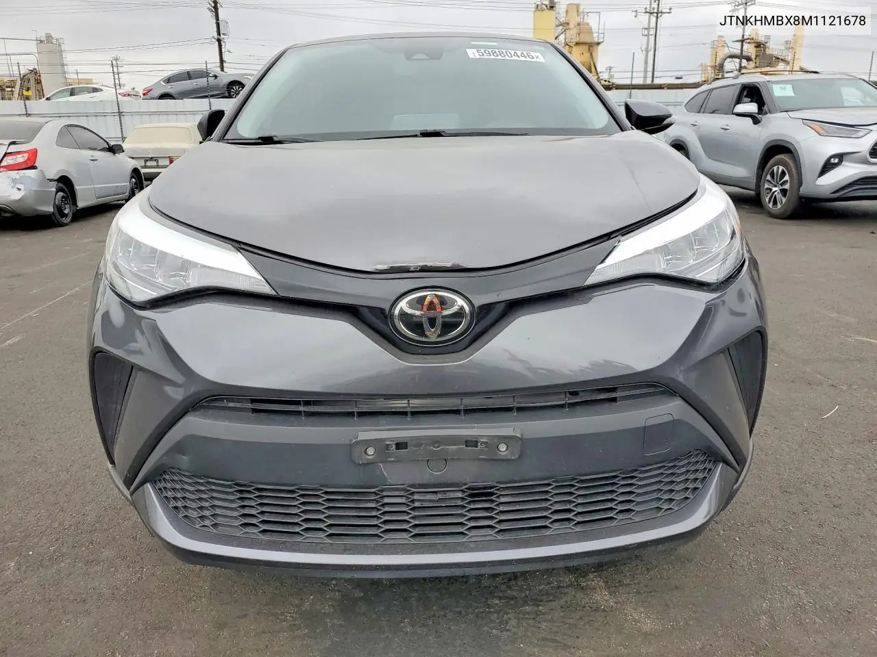 2021 Toyota C-Hr Le VIN: JTNKHMBX8M1121678 Lot: 59880446