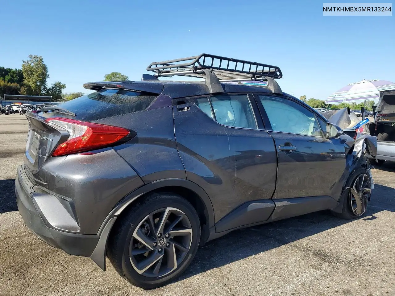 2021 Toyota C-Hr Limited VIN: NMTKHMBX5MR133244 Lot: 60037316