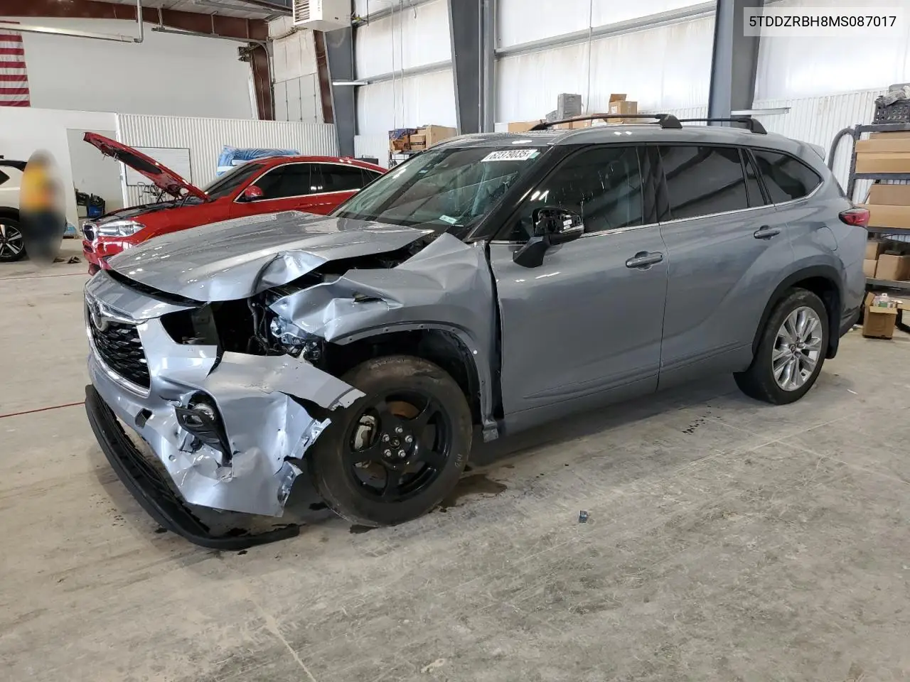 2021 Toyota Highlander Limited VIN: 5TDDZRBH8MS087017 Lot: 62379035