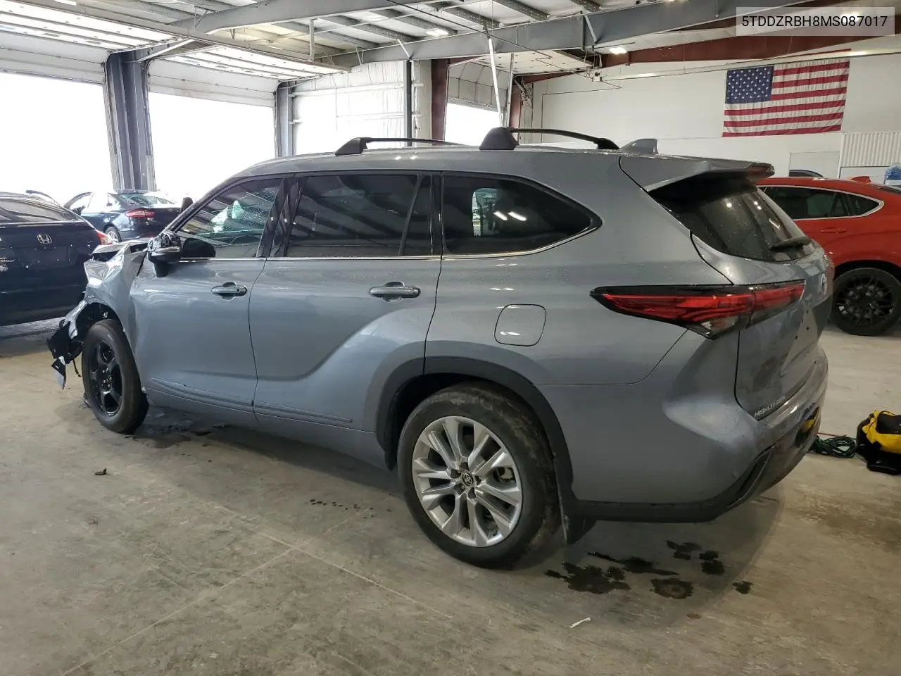 2021 Toyota Highlander Limited VIN: 5TDDZRBH8MS087017 Lot: 62379035