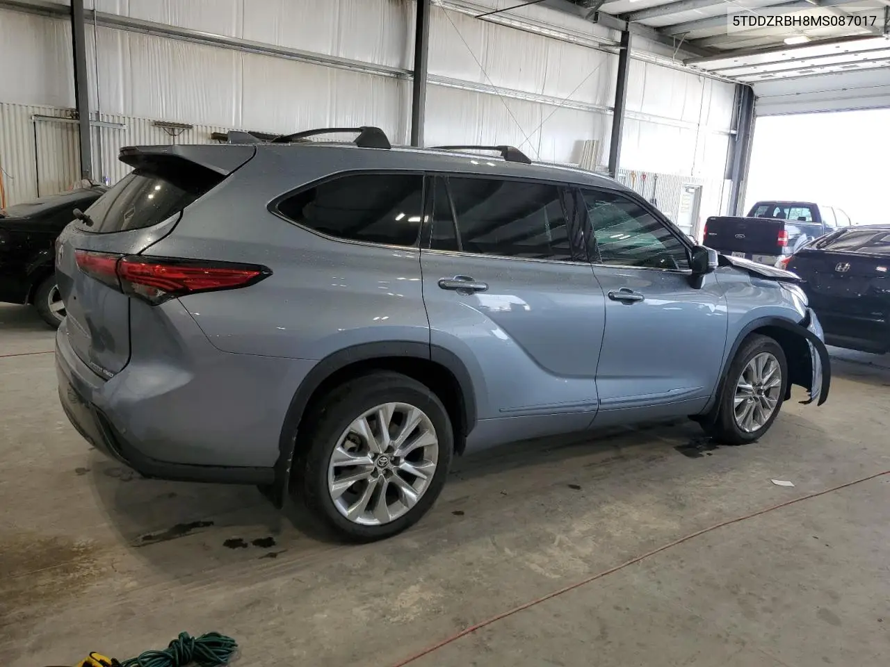 2021 Toyota Highlander Limited VIN: 5TDDZRBH8MS087017 Lot: 62379035