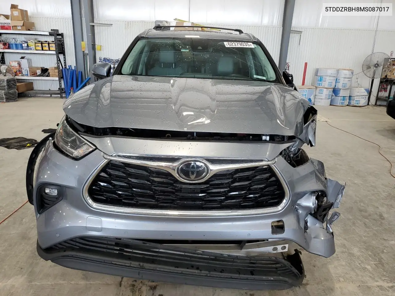 2021 Toyota Highlander Limited VIN: 5TDDZRBH8MS087017 Lot: 62379035