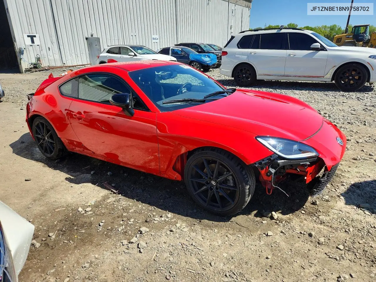 2022 Toyota Gr 86 Premium VIN: JF1ZNBE18N9758702 Lot: 51613266
