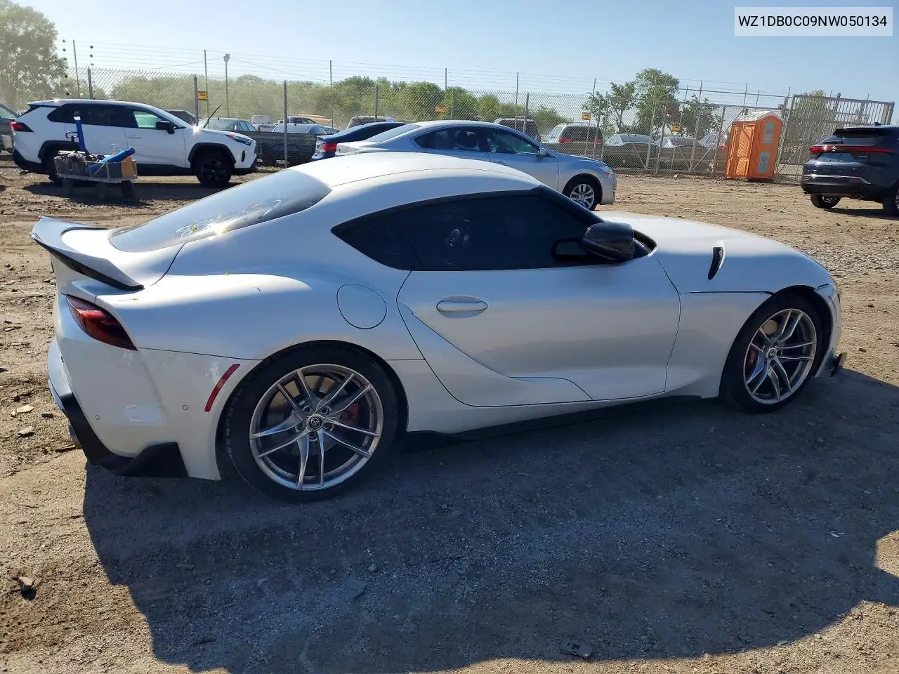 2022 Toyota Gr Supra 3.0 Premium VIN: WZ1DB0C09NW050134 Lot: 52896616
