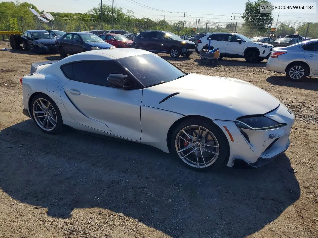 2022 Toyota Gr Supra 3.0 Premium VIN: WZ1DB0C09NW050134 Lot: 52896616