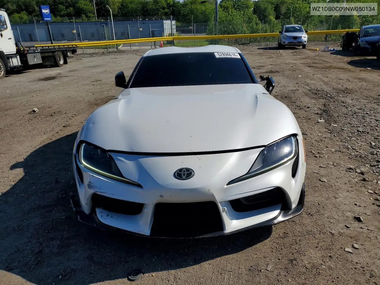 2022 Toyota Gr Supra 3.0 Premium VIN: WZ1DB0C09NW050134 Lot: 52896616
