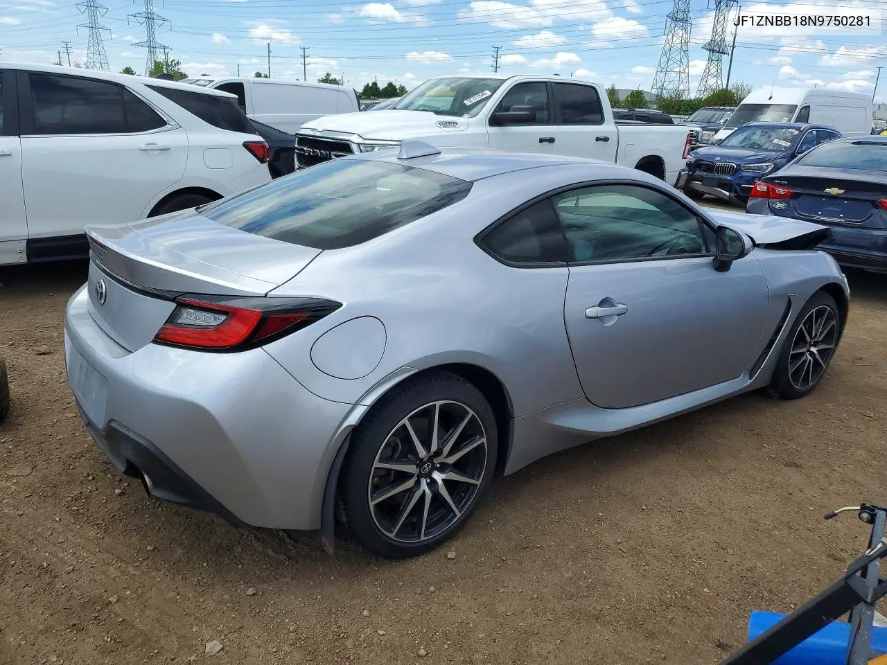 2022 Toyota Gr86 Base VIN: JF1ZNBB18N9750281 Lot: 53335486