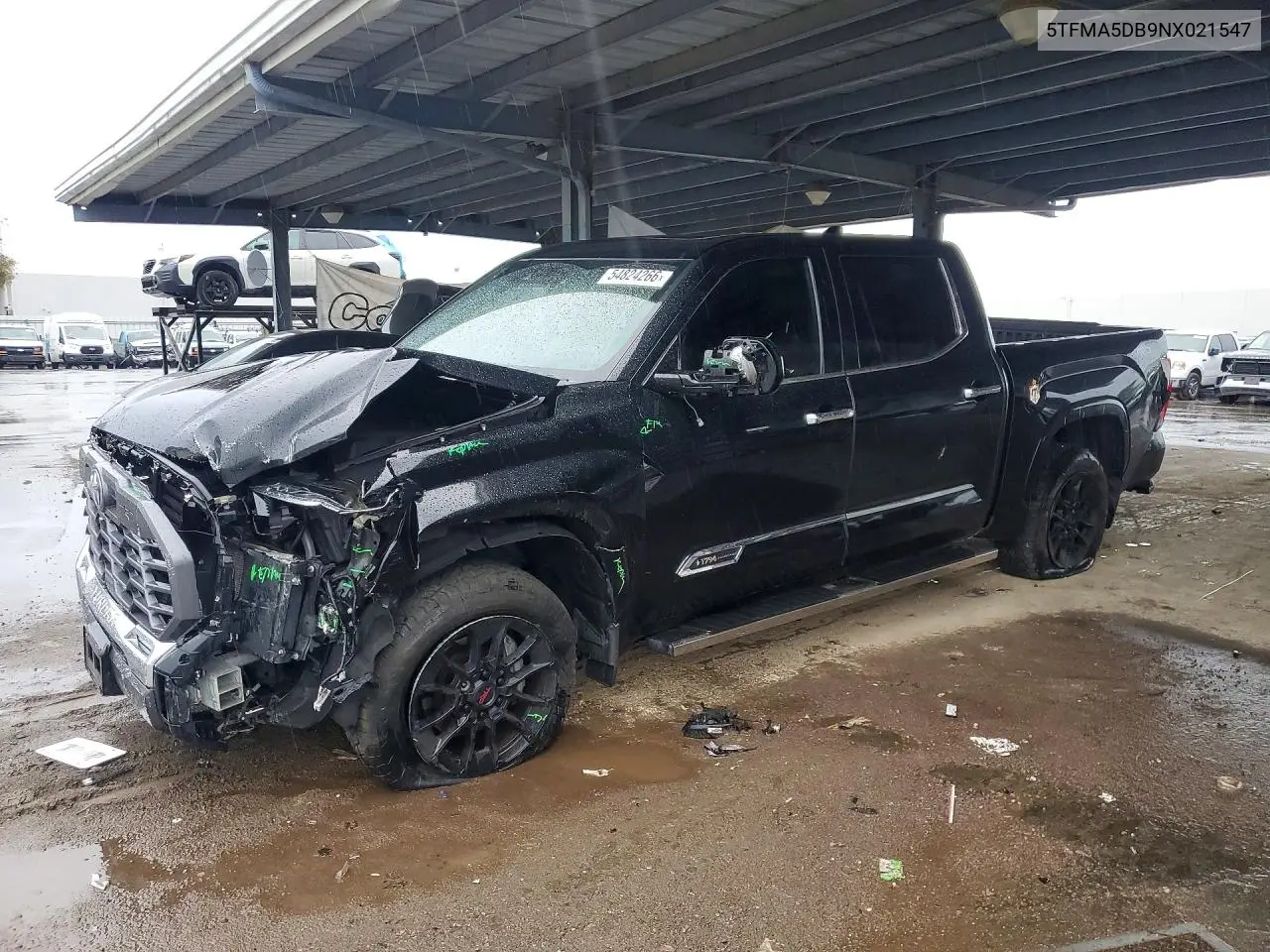2022 Toyota Tundra 1794 Edition VIN: 5TFMA5DB9NX021547 Lot: 54824266
