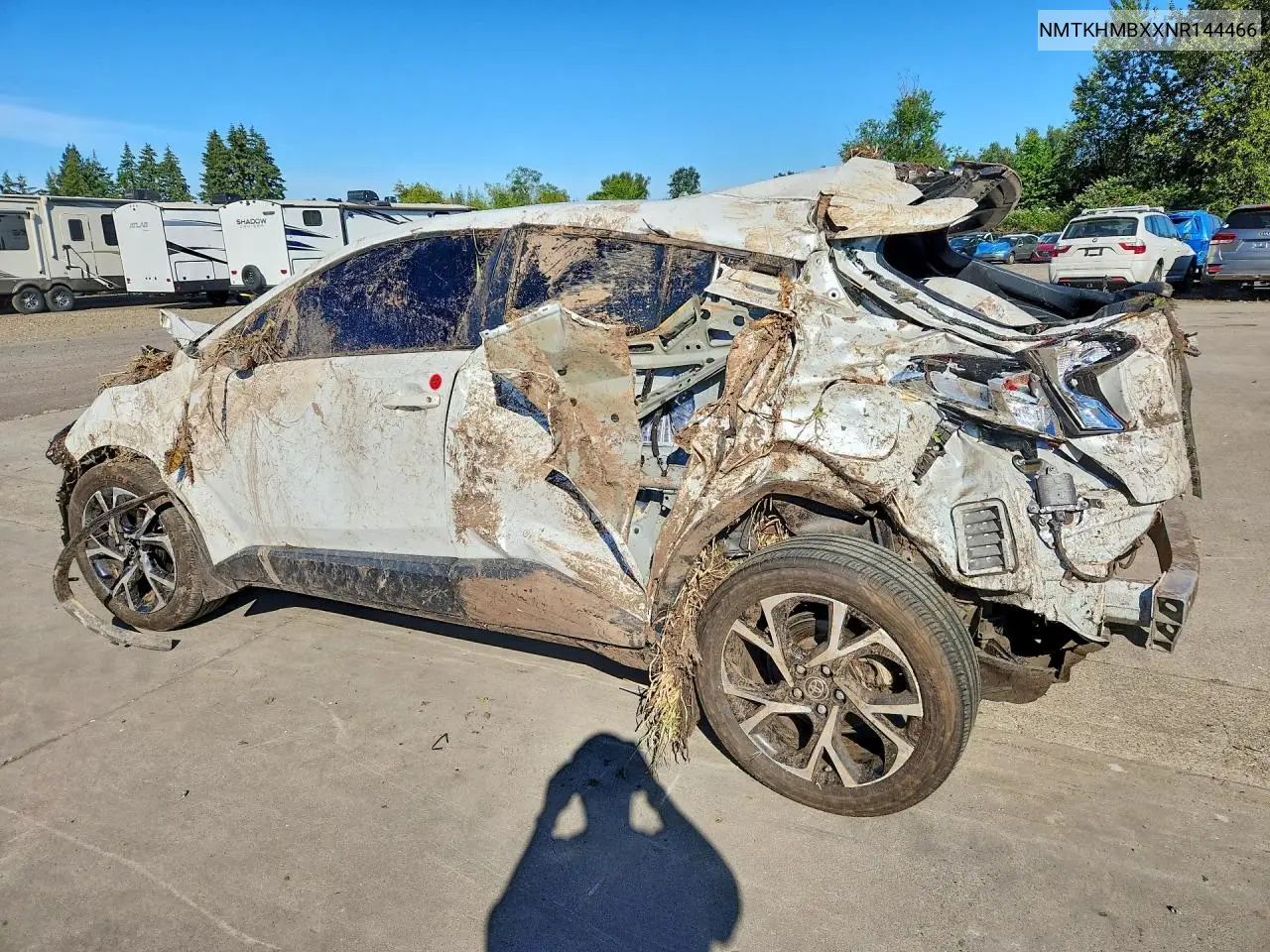 2022 Toyota C-Hr Xle VIN: NMTKHMBXXNR144466 Lot: 55709136