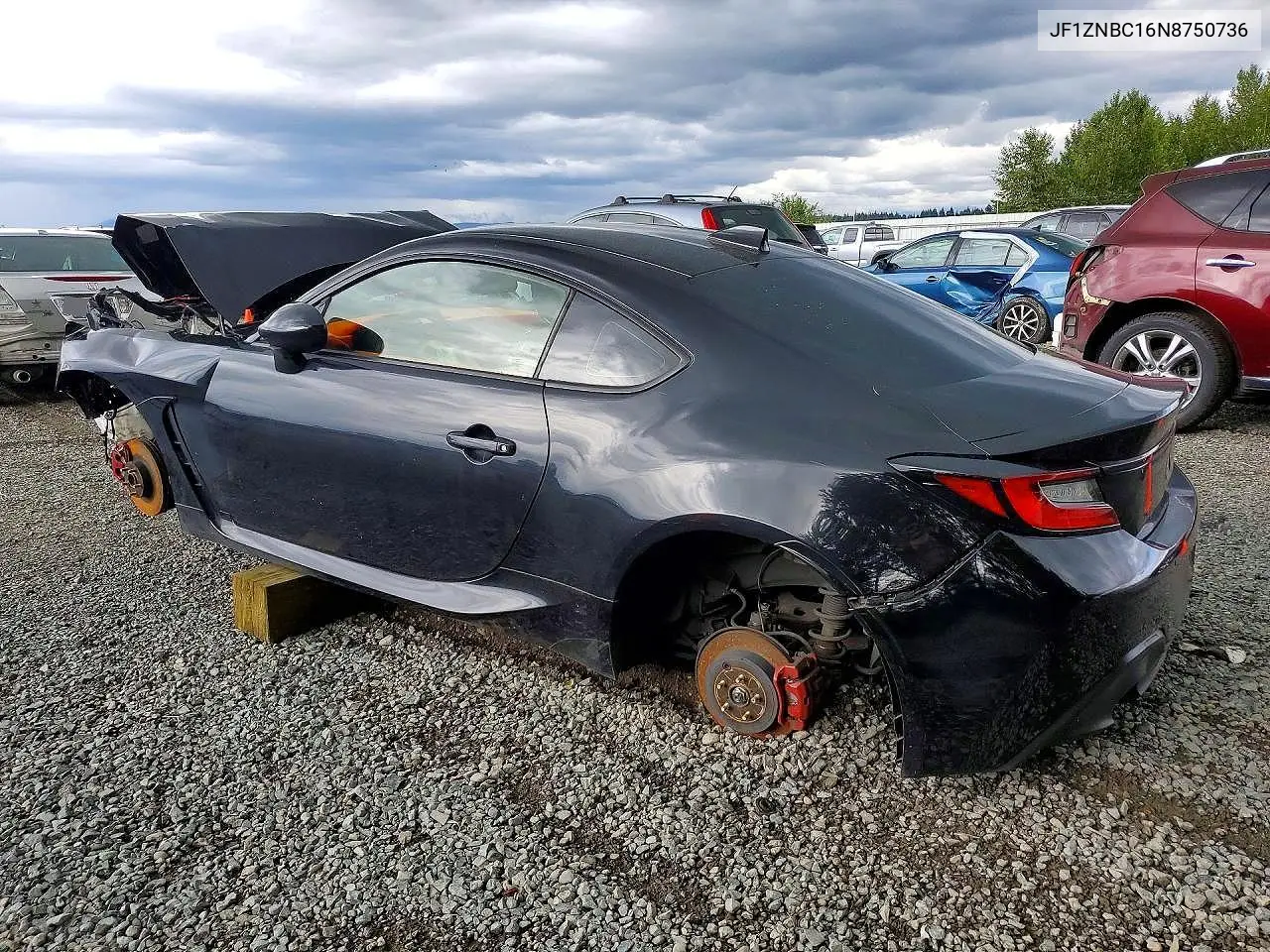 2022 Toyota Gr86 Base VIN: JF1ZNBC16N8750736 Lot: 56357256