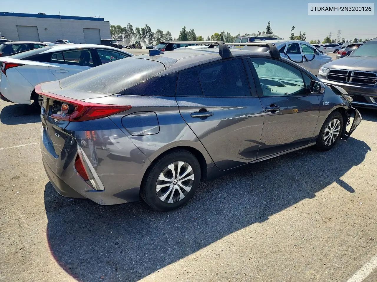 2022 Toyota Prius Prime Xle VIN: JTDKAMFP2N3200126 Lot: 56471716