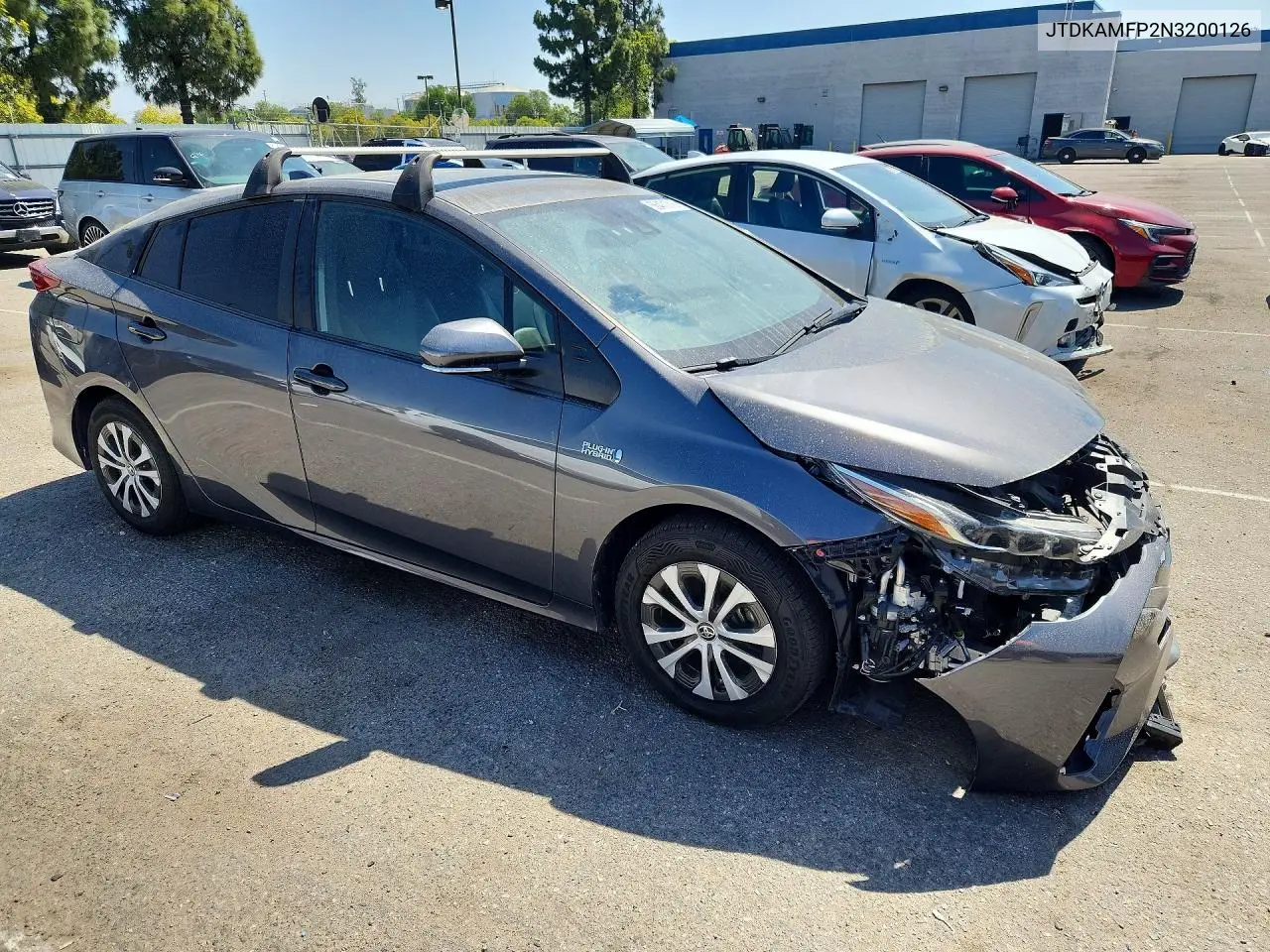2022 Toyota Prius Prime Xle VIN: JTDKAMFP2N3200126 Lot: 56471716