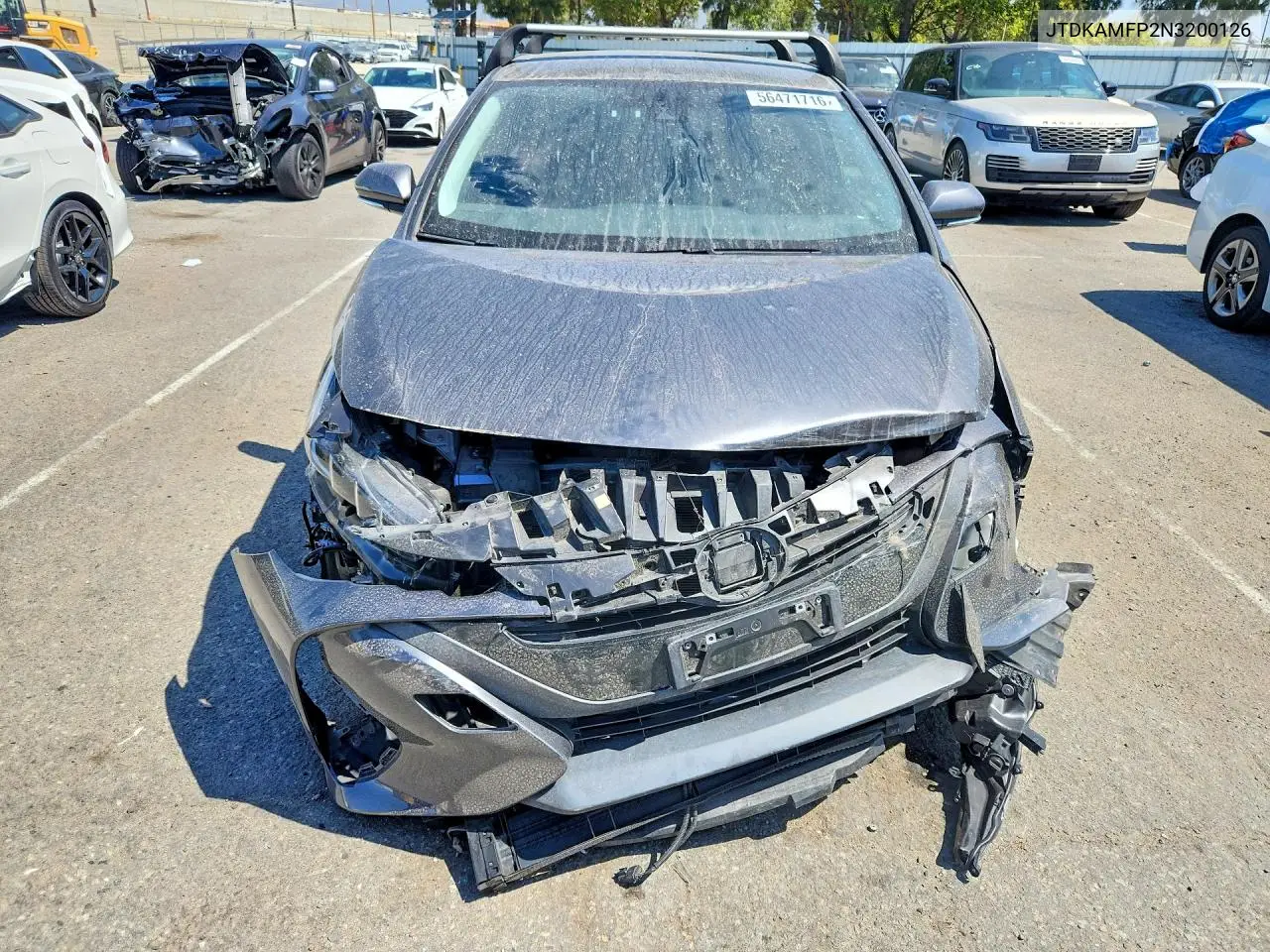 2022 Toyota Prius Prime Xle VIN: JTDKAMFP2N3200126 Lot: 56471716