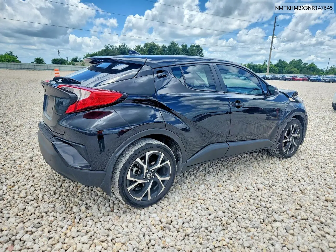 2022 Toyota C-Hr Xle VIN: NMTKHMBX3NR147645 Lot: 56970326
