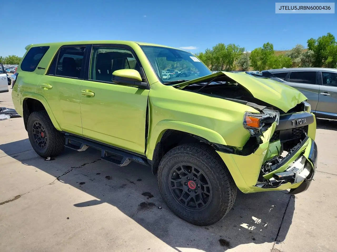 2022 Toyota 4Runner Trd Pro VIN: JTELU5JR8N6000436 Lot: 56975326