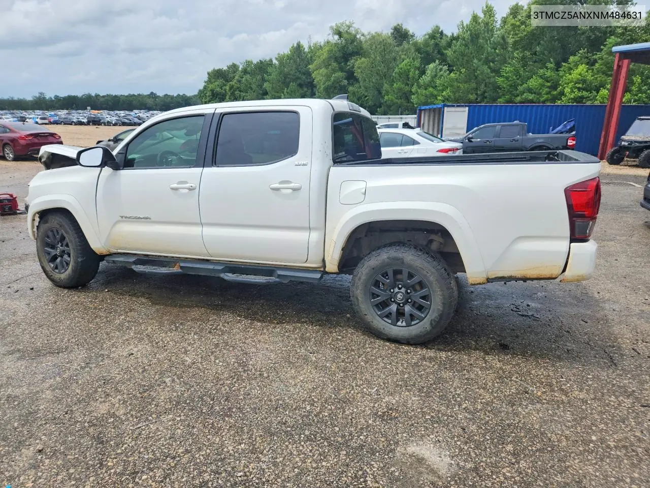 2022 Toyota Tacoma Sr5 V6 VIN: 3TMCZ5ANXNM484631 Lot: 57536426