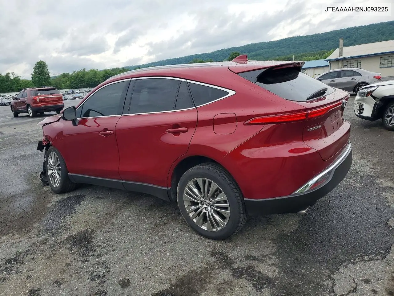 2022 Toyota Venza Xle VIN: JTEAAAAH2NJ093225 Lot: 57750576