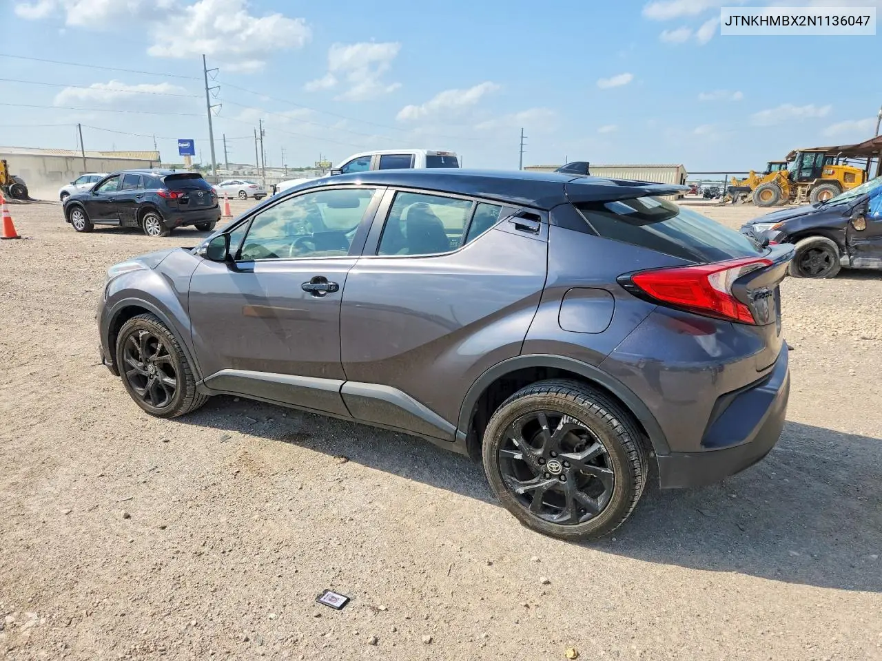 2022 Toyota C-Hr Nightshade VIN: JTNKHMBX2N1136047 Lot: 57917906