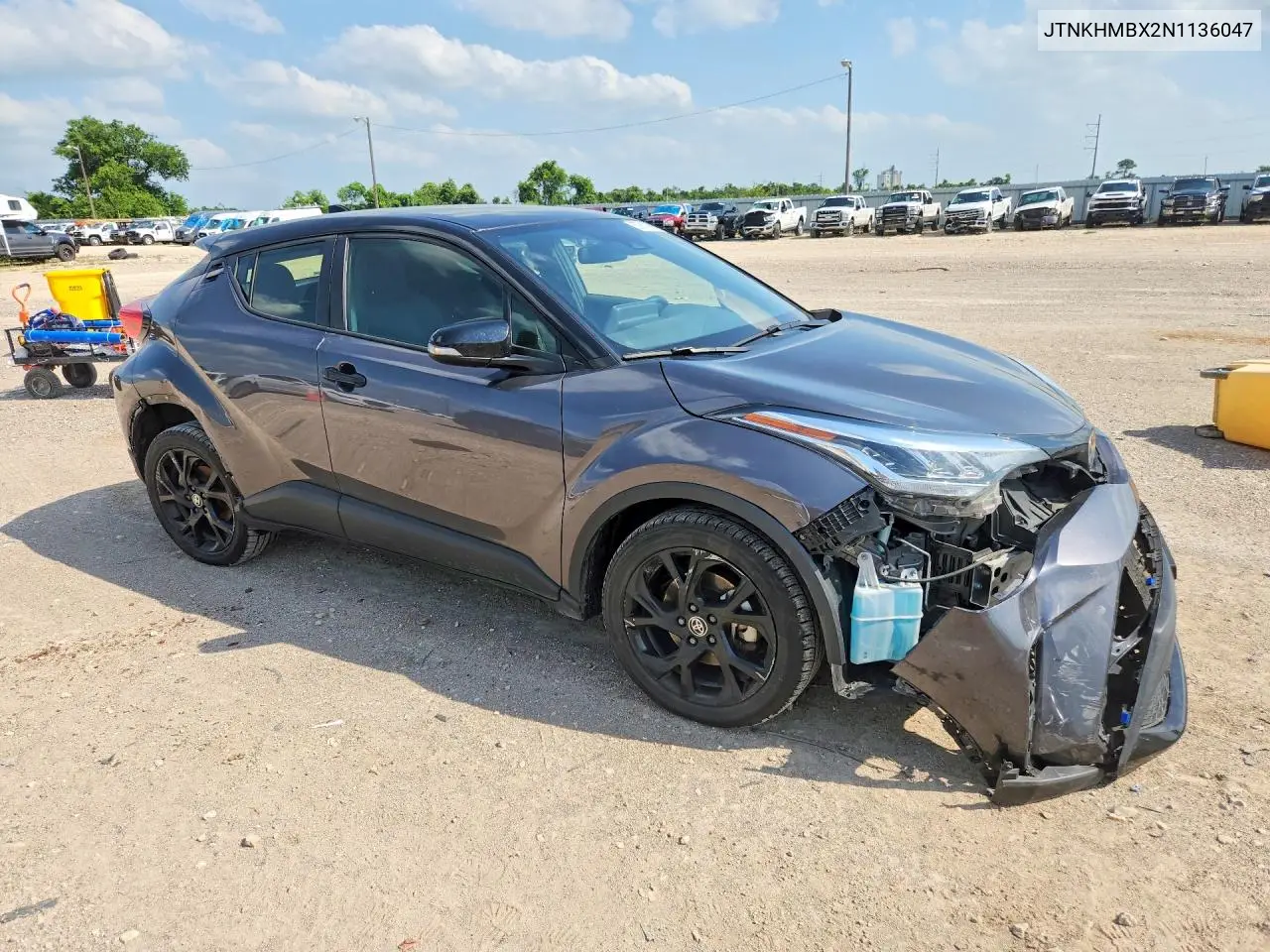 2022 Toyota C-Hr Nightshade VIN: JTNKHMBX2N1136047 Lot: 57917906