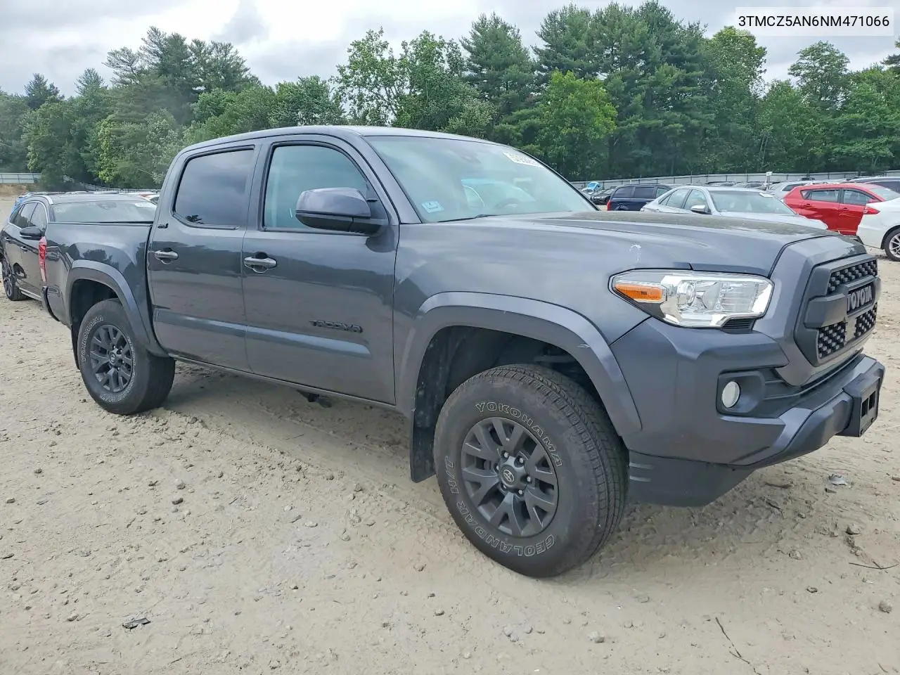 2022 Toyota Tacoma Sr5 V6 VIN: 3TMCZ5AN6NM471066 Lot: 57956956