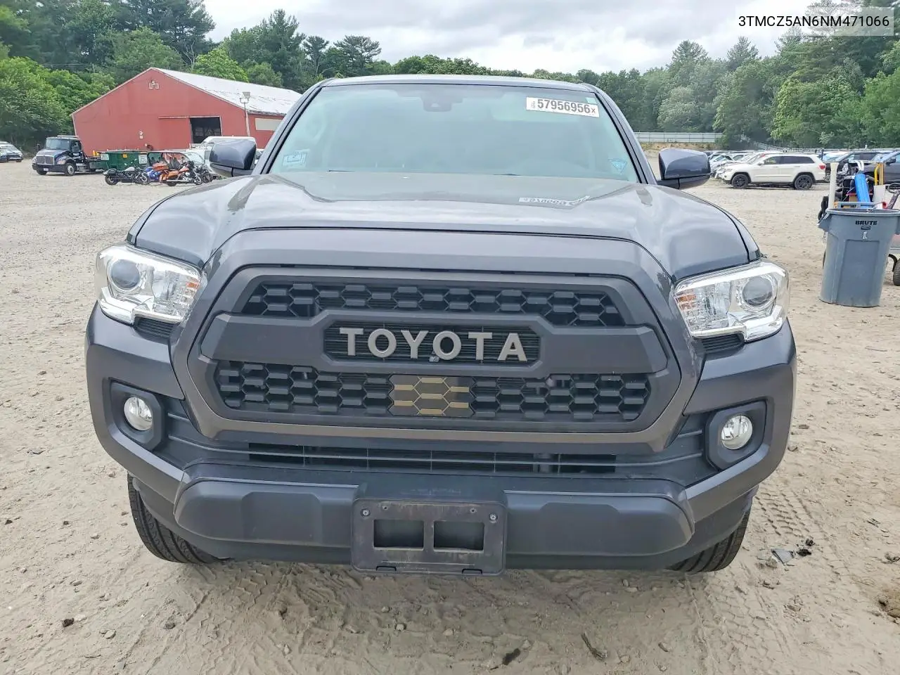 2022 Toyota Tacoma Sr5 V6 VIN: 3TMCZ5AN6NM471066 Lot: 57956956