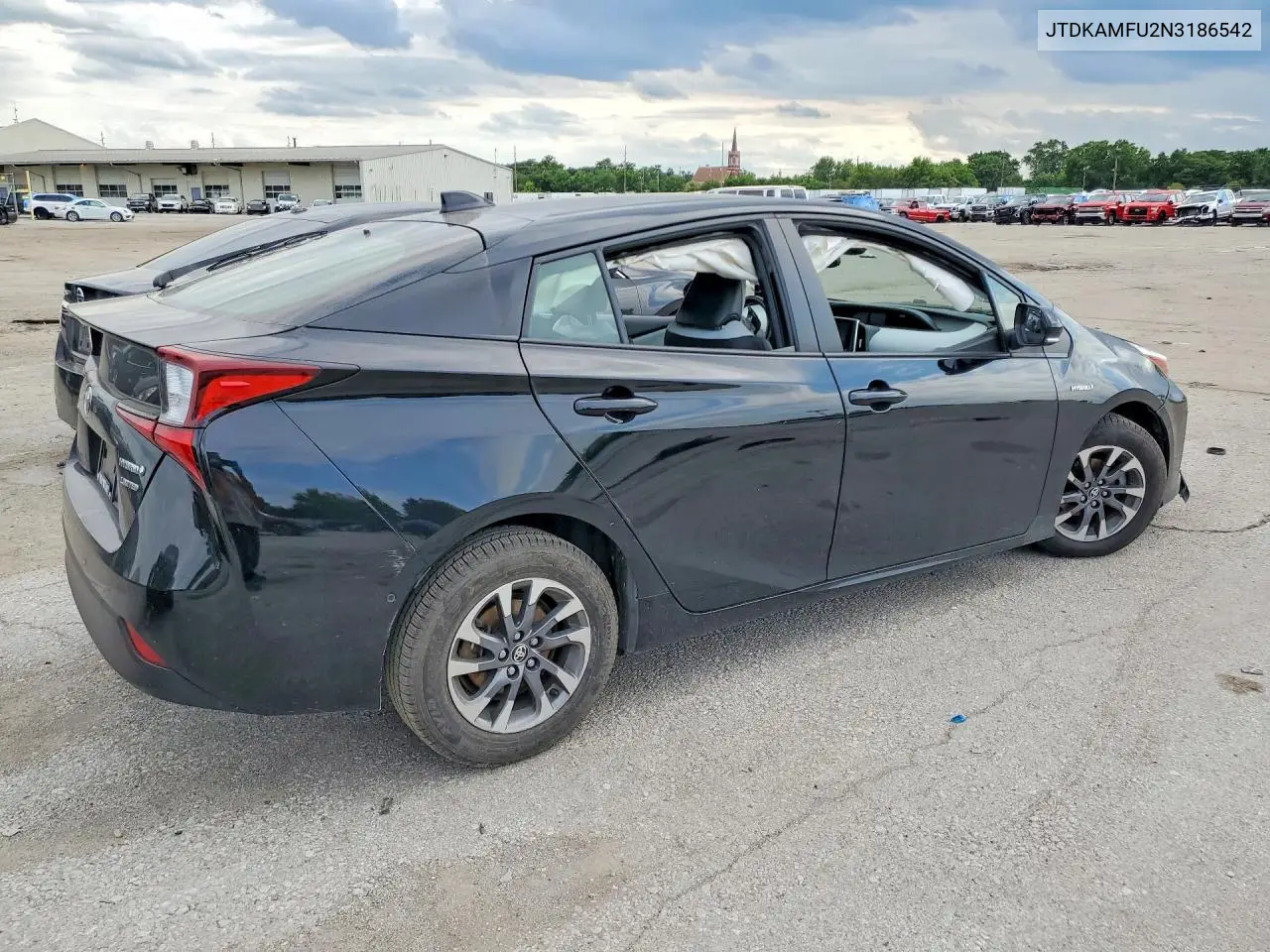 2022 Toyota Prius Limited VIN: JTDKAMFU2N3186542 Lot: 58012986