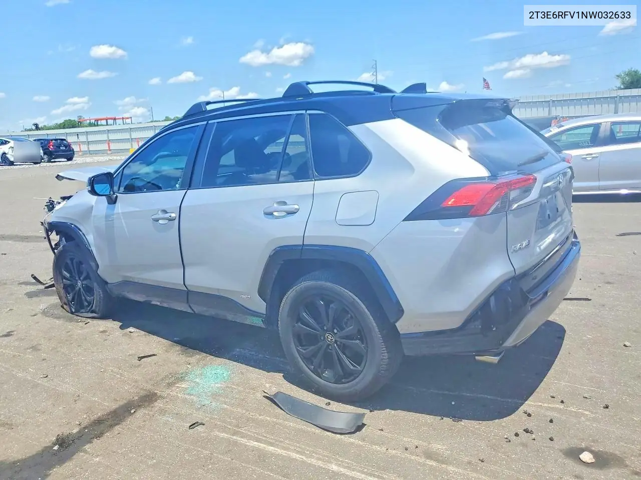 2022 Toyota Rav4 Xse VIN: 2T3E6RFV1NW032633 Lot: 58254596
