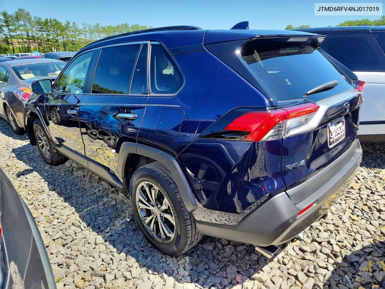 2022 Toyota Rav4 Limited VIN: JTMD6RFV4NJ017019 Lot: 58382636
