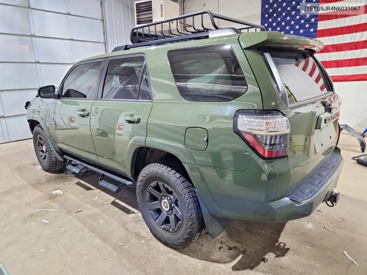 2022 Toyota 4Runner Trail VIN: JTETU5JR4N6031067 Lot: 58428756