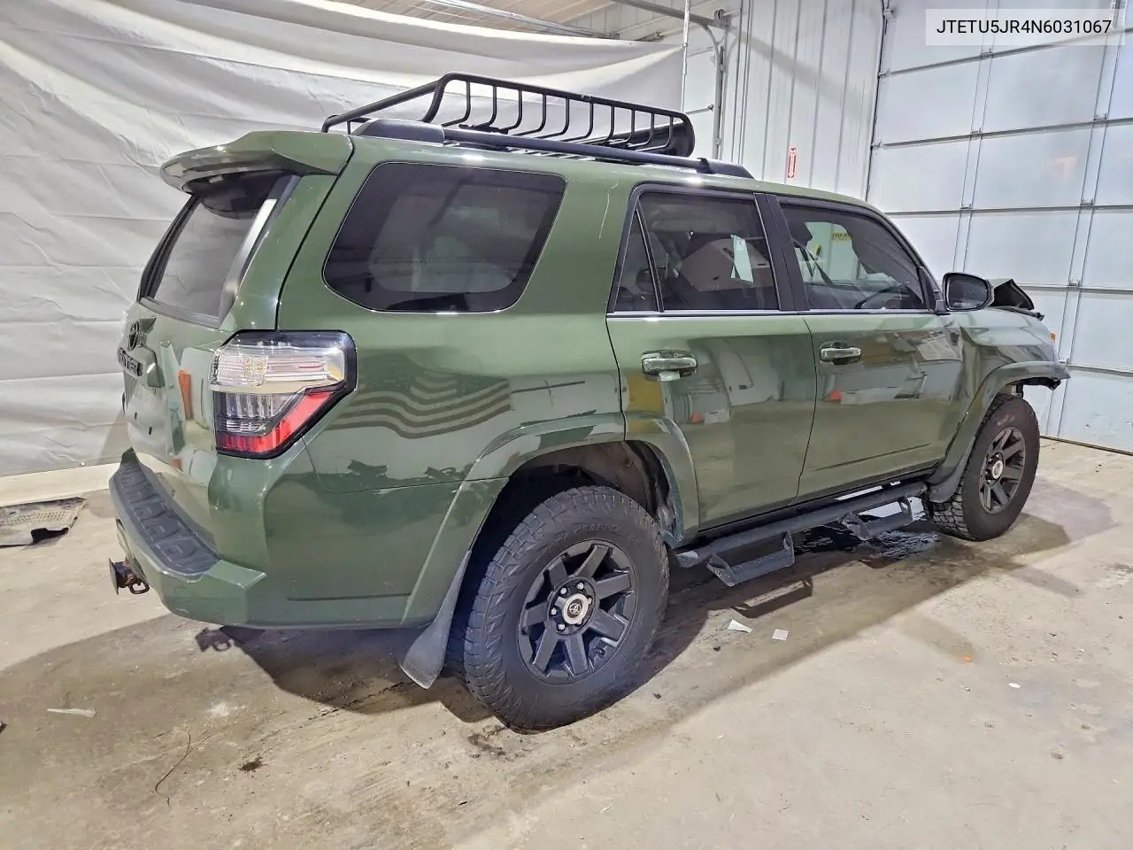 2022 Toyota 4Runner Trail VIN: JTETU5JR4N6031067 Lot: 58428756