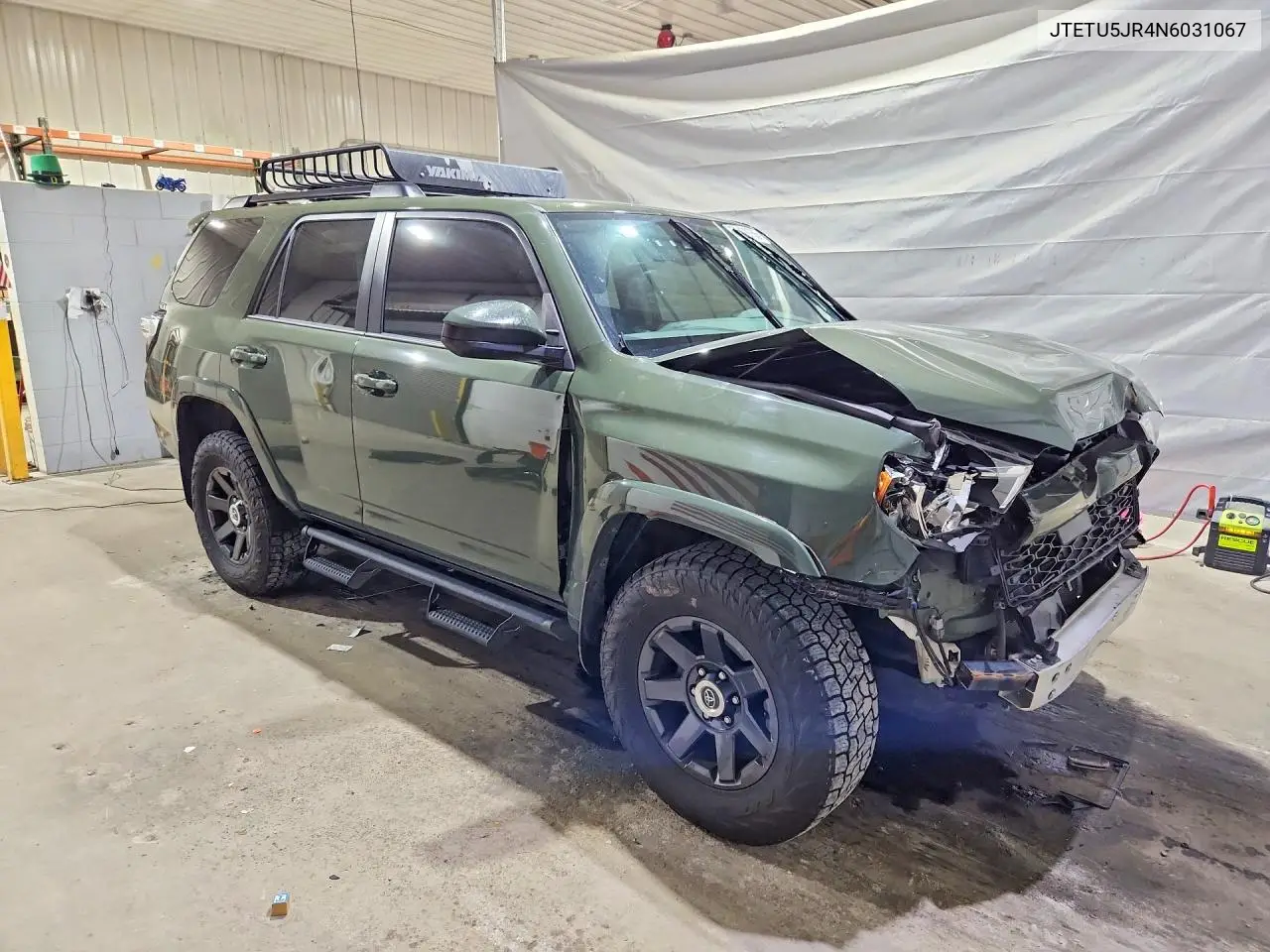 2022 Toyota 4Runner Trail VIN: JTETU5JR4N6031067 Lot: 58428756