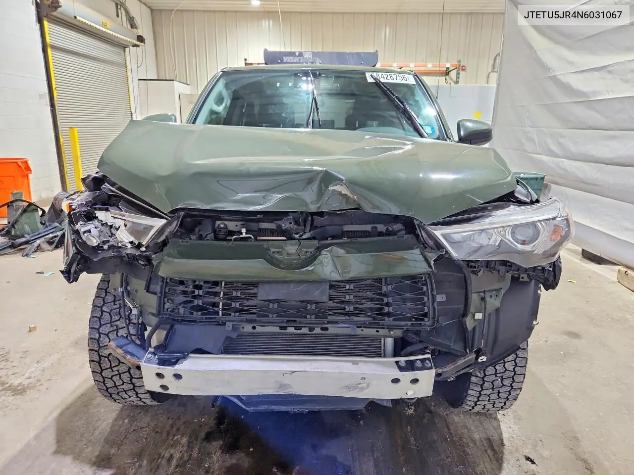 2022 Toyota 4Runner Trail VIN: JTETU5JR4N6031067 Lot: 58428756