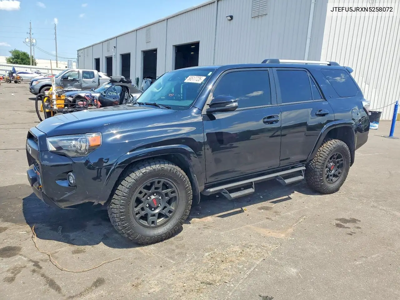 2022 Toyota 4Runner Sr5 Premium VIN: JTEFU5JRXN5258072 Lot: 58517726