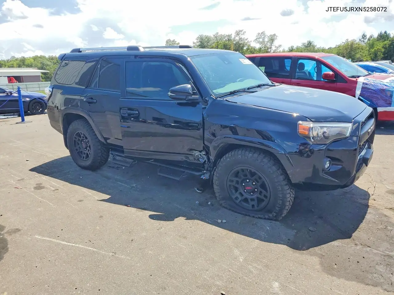 2022 Toyota 4Runner Sr5 Premium VIN: JTEFU5JRXN5258072 Lot: 58517726