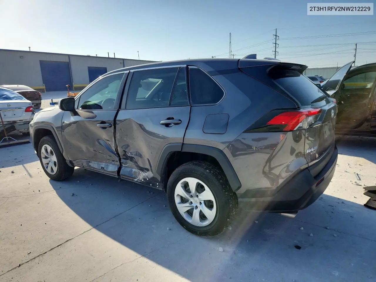 2022 Toyota Rav4 Le VIN: 2T3H1RFV2NW212229 Lot: 58731236