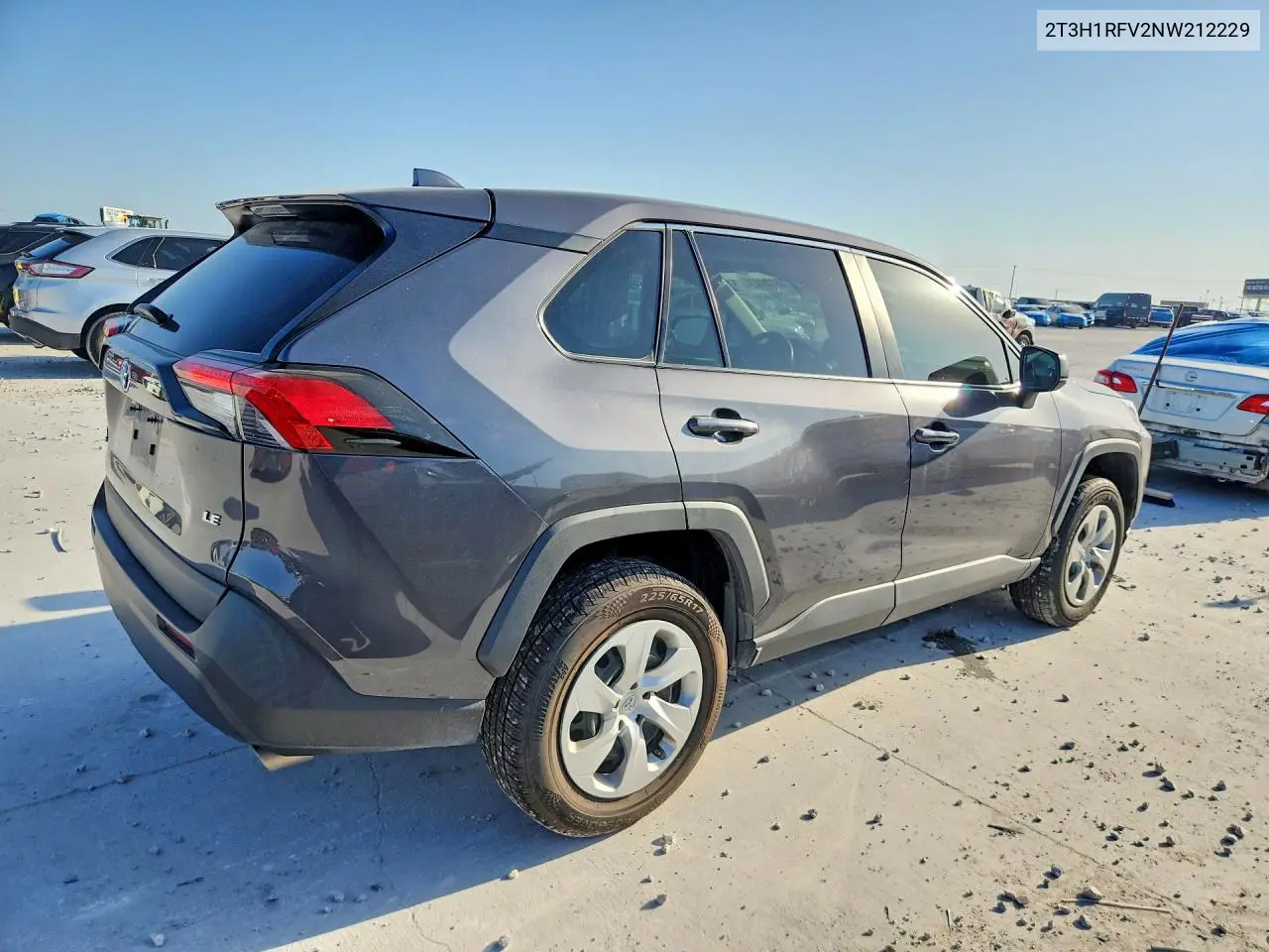 2022 Toyota Rav4 Le VIN: 2T3H1RFV2NW212229 Lot: 58731236