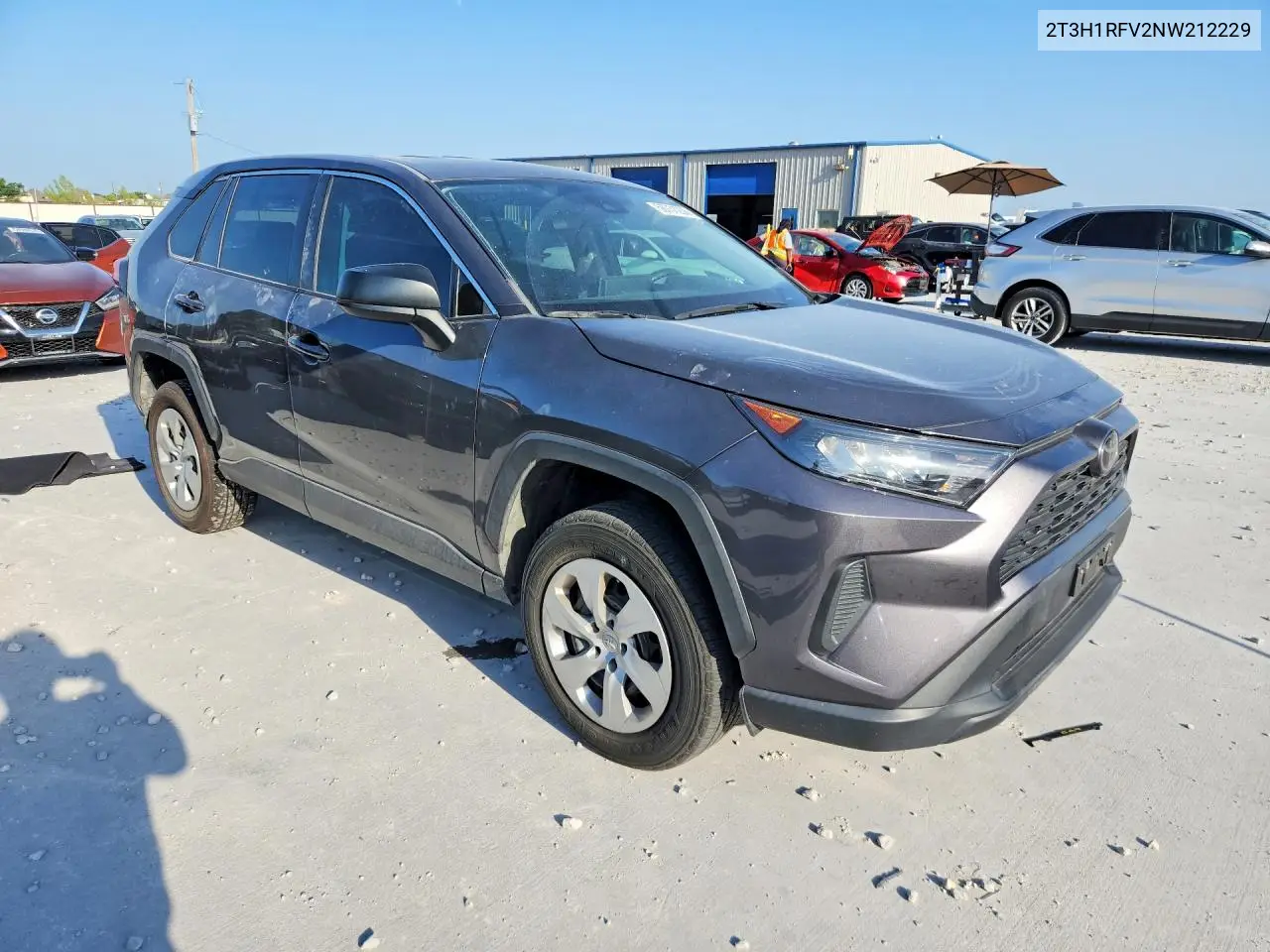 2022 Toyota Rav4 Le VIN: 2T3H1RFV2NW212229 Lot: 58731236