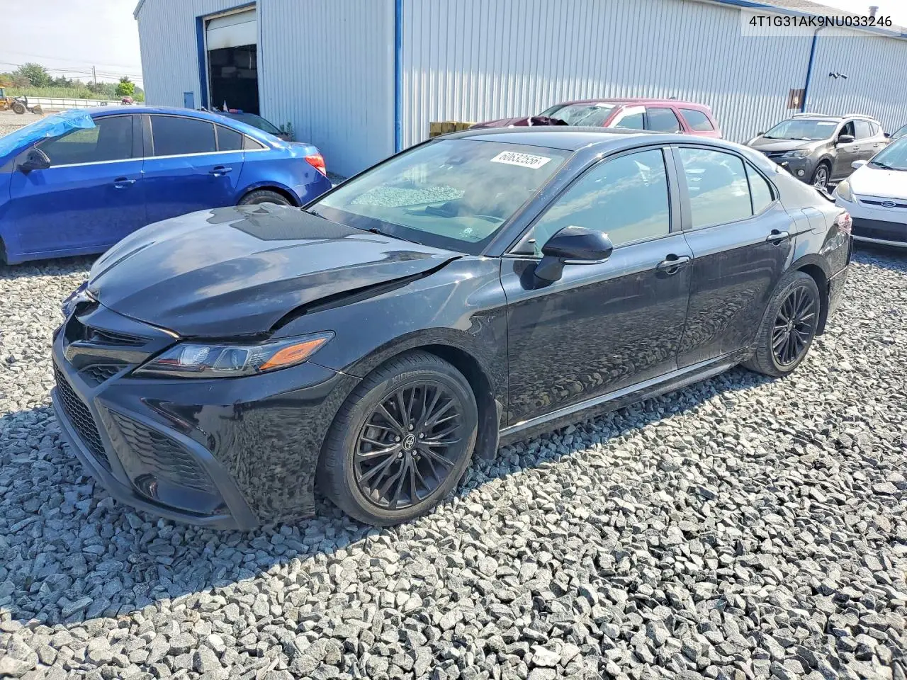 2022 Toyota Camry Hybrid Se Nightshade VIN: 4T1G31AK9NU033246 Lot: 60632556